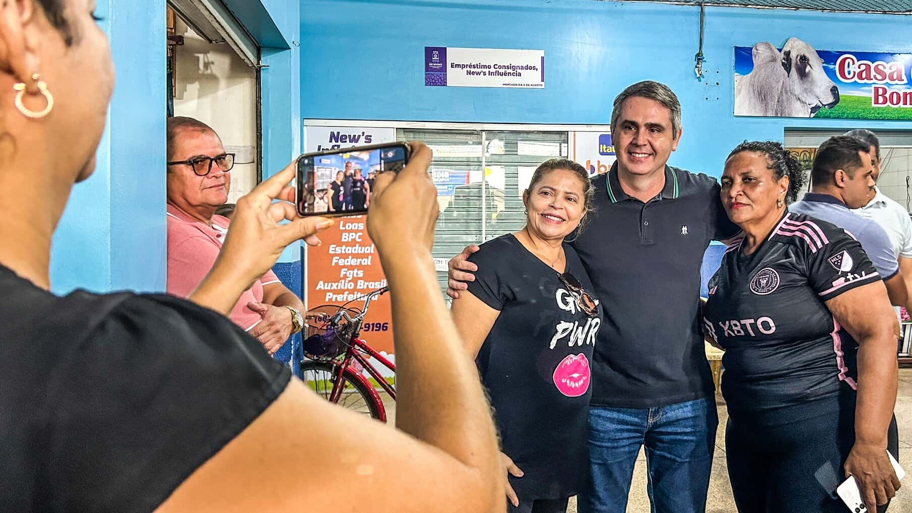 Marcus Alexandre participa da festa no bairro 6 de Agosto: “sou amigo do bairro”