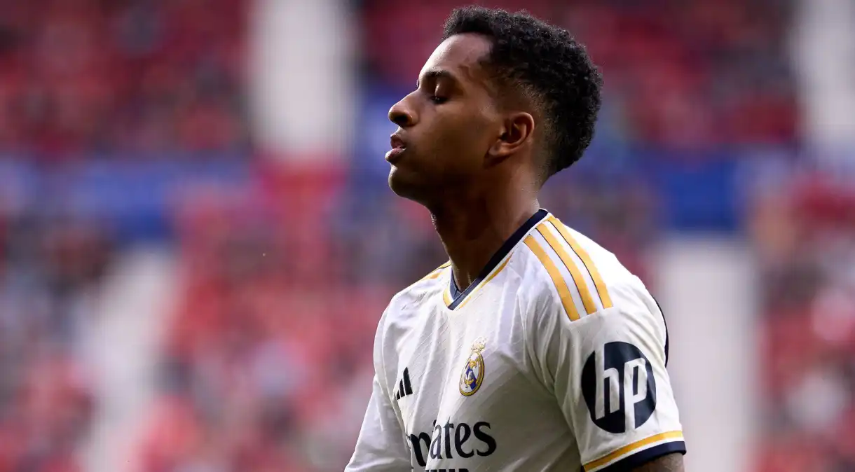 Rodrygo questiona trio Mbappé, Vini Jr. e Bellingham no Real, mas apaga publicação
