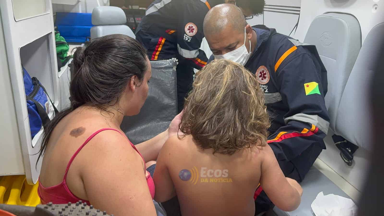 Criança é atropelada enquanto trafegava de bicicleta em rua no Segundo Distrito