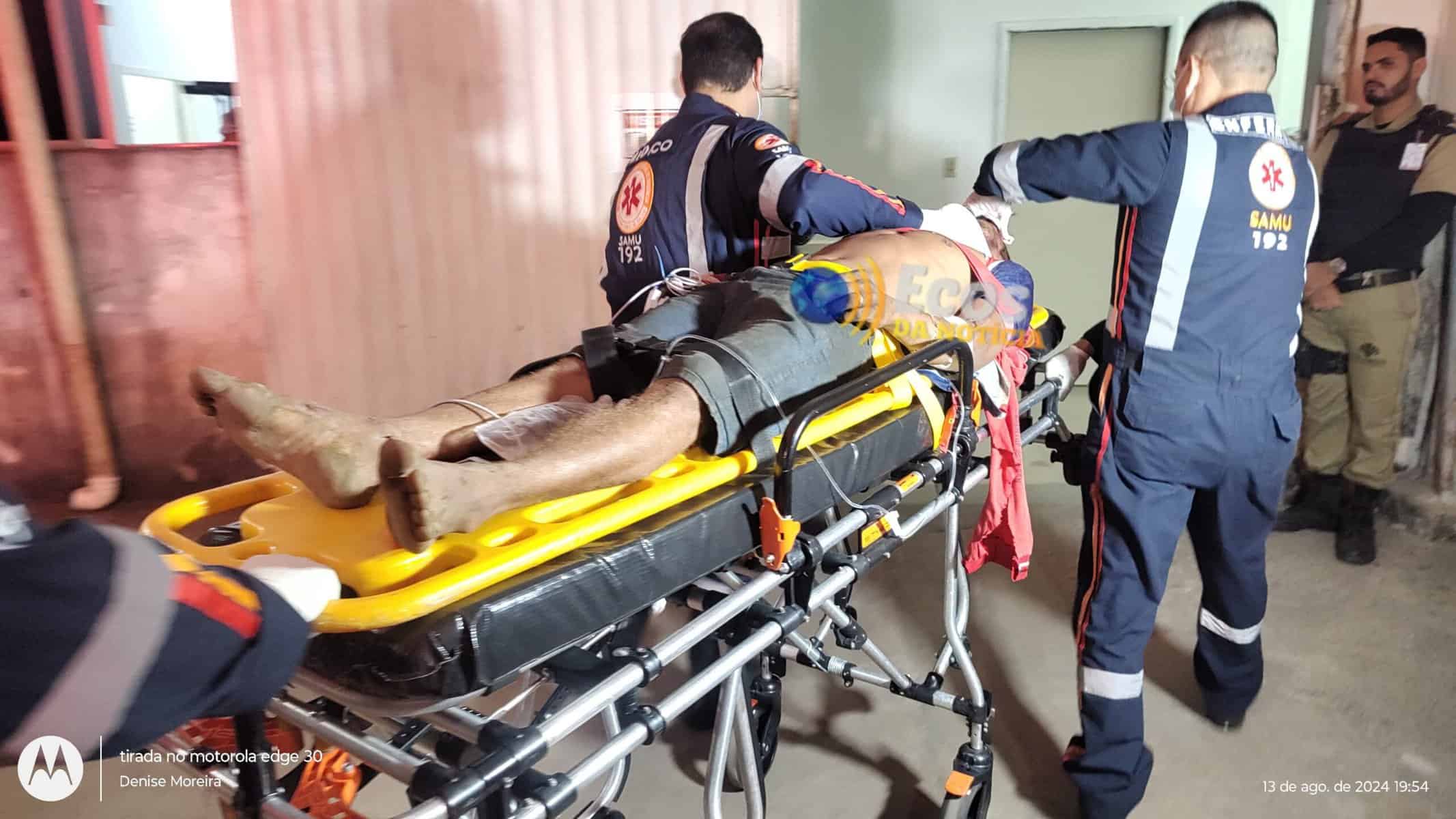 Colisão entre motocicletas deixa dois feridos na Região do Vila Acre