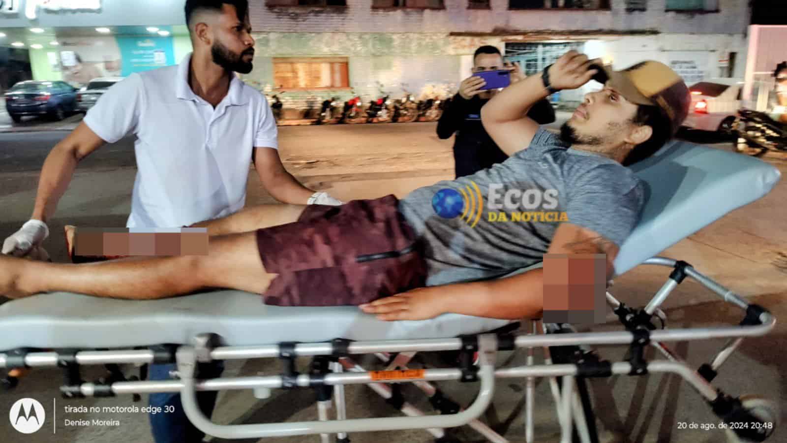 Homem é atropelado por motociclista na BR-317