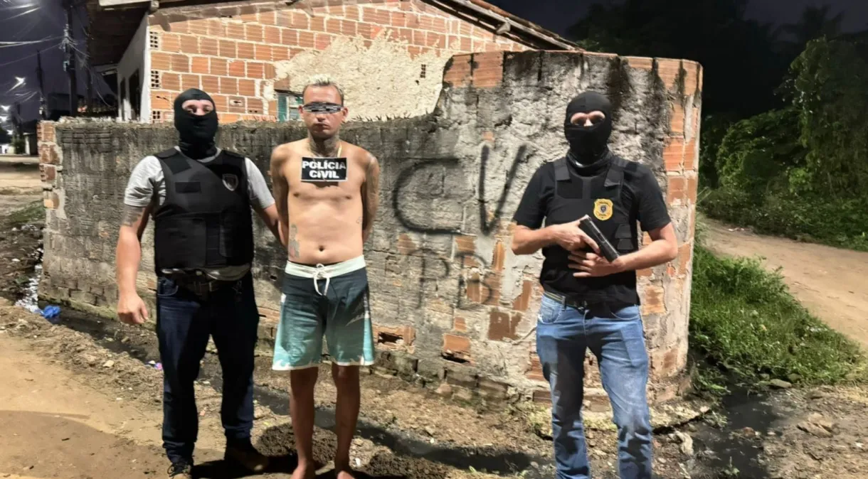 Suspeito de ser um dos chefes do Comando Vermelho é preso na Paraíba