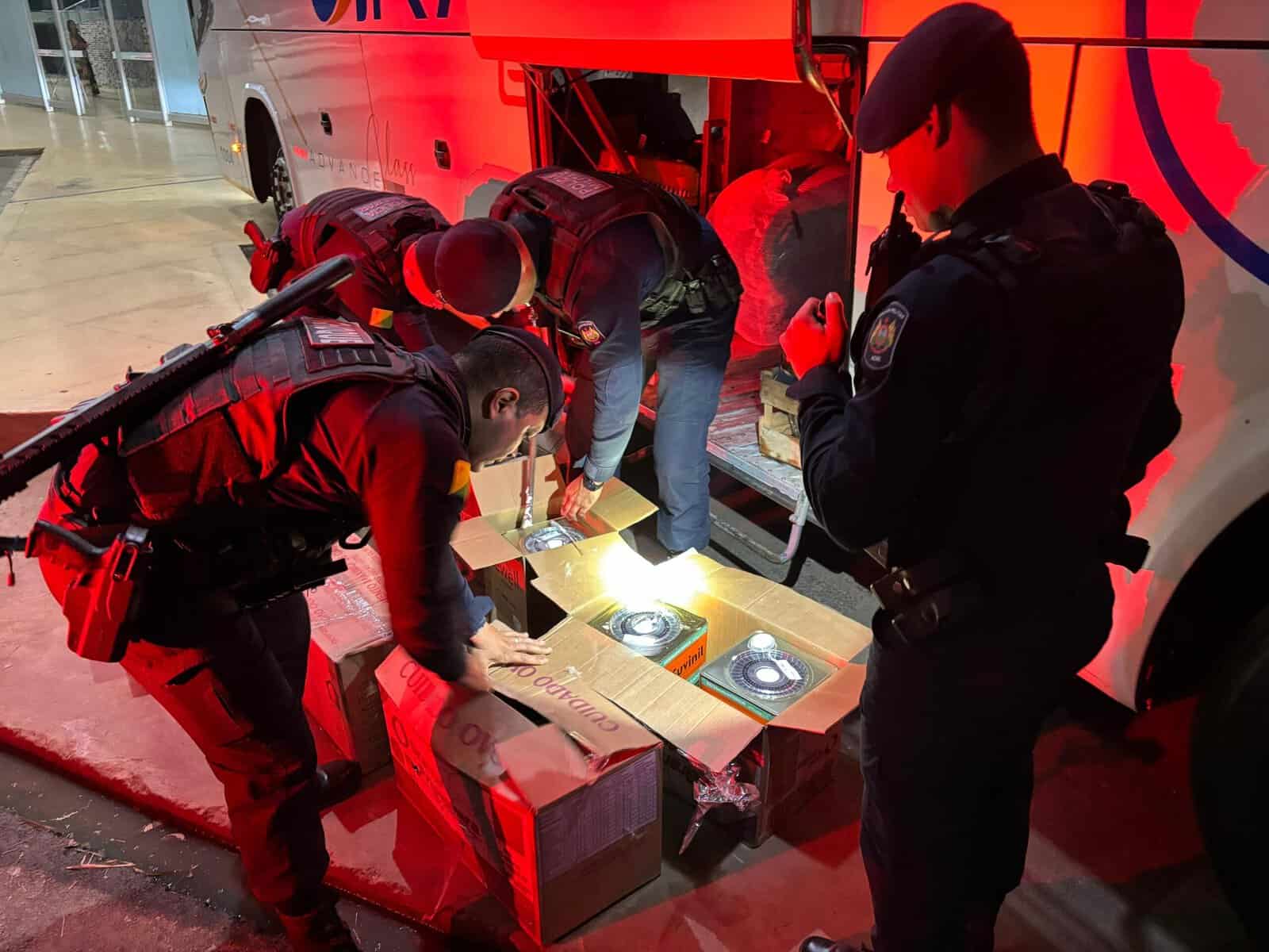 Polícia Militar apreende mais de 46 kg de drogas na rodoviária de Rio Branco