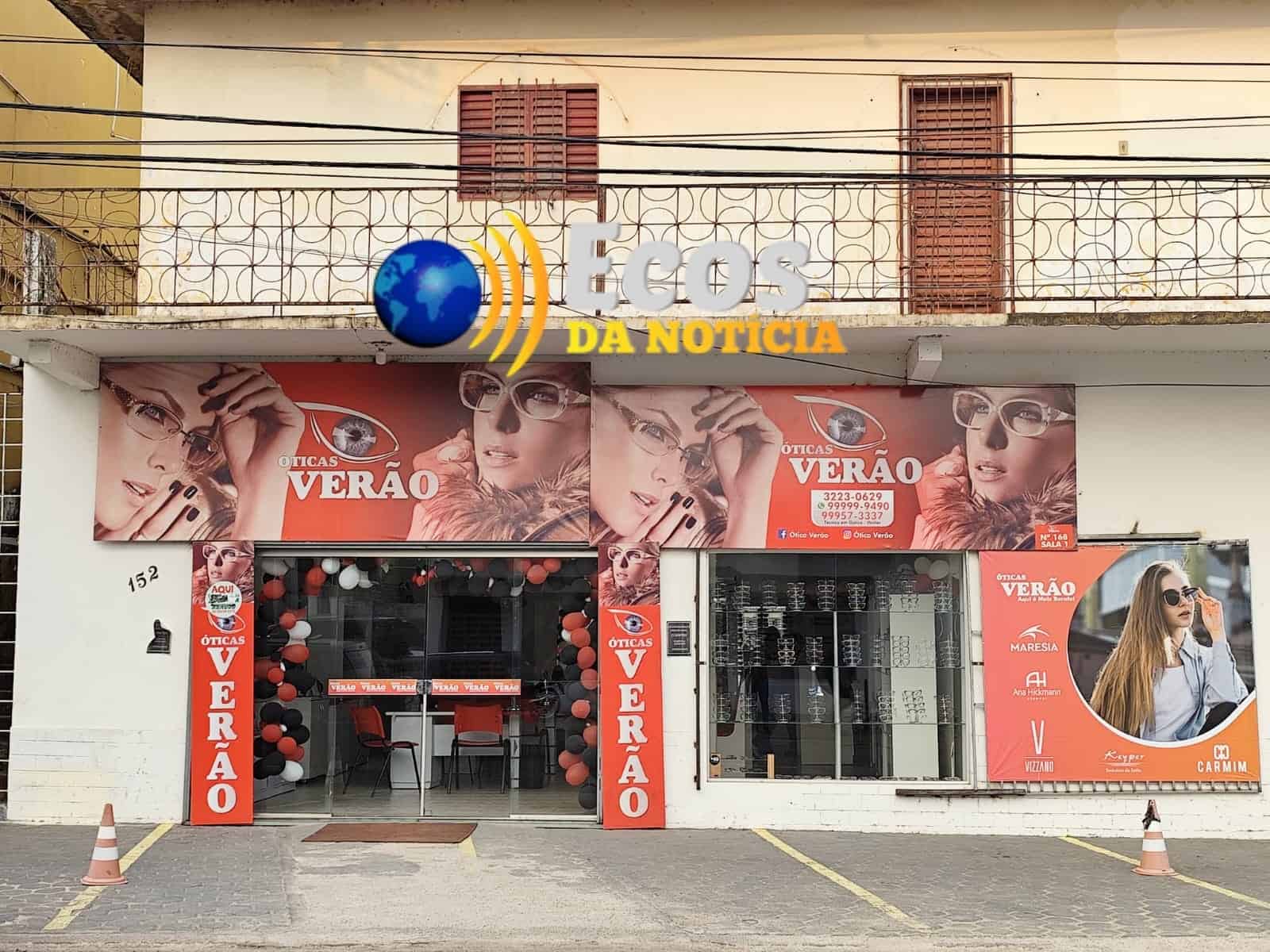 Criminoso armado invade ótica, rende funcionários e clientes, e “faz o limpa”