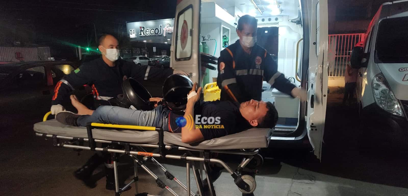 Colisão entre motociclistas deixa homem ferido em Rio Branco