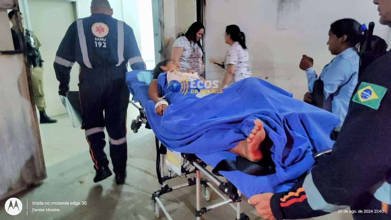 Em Sena Madureira, colisão entre toyota bandeirante e motocicleta deixa duas pessoas feridas