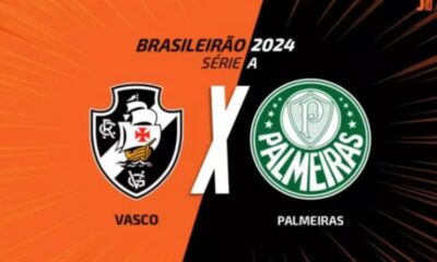 Foto: Arte JOgada10 - Legenda: Vasco x Palmeiras / Jogada10