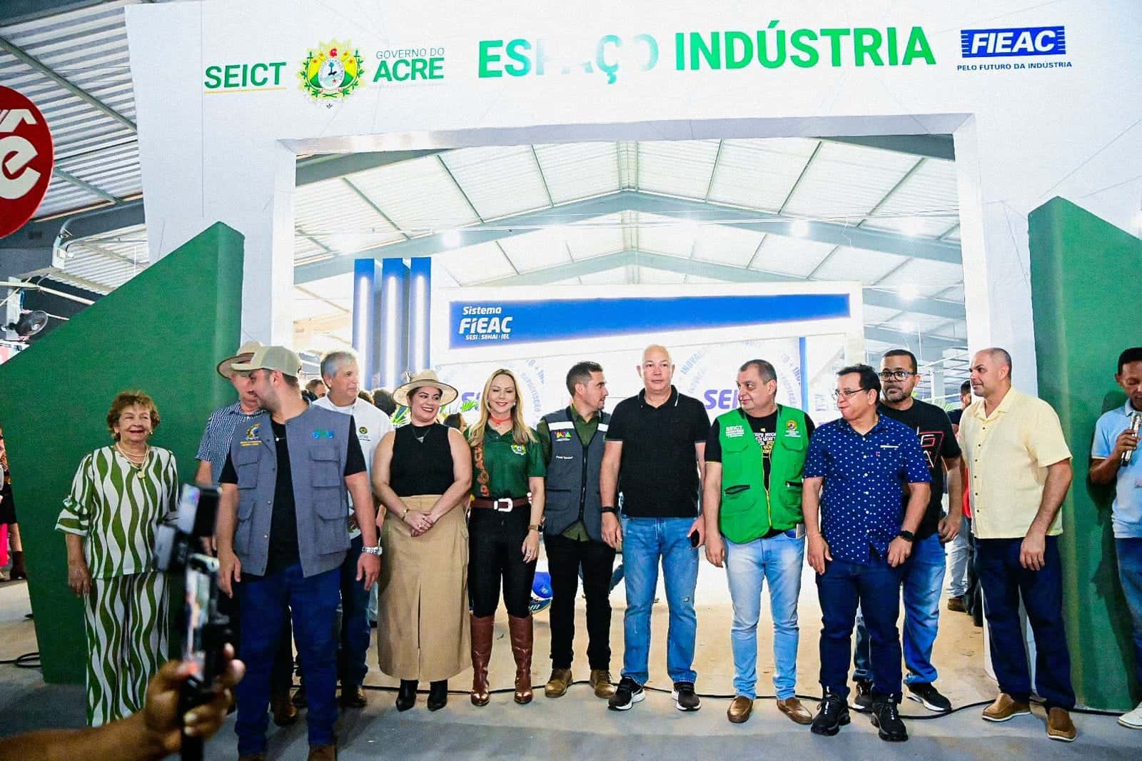 Espaço Indústria atrai grande público e realiza bons negócios na Expoacre 2024