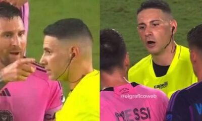 Argentino usou diversos xingamentos para o árbitro  |   Bnews - Divulgação Reprodução/Instagram/@trsportss_