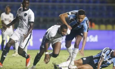 Botafogo x Grêmio.
Foto: Vitor Silva/Botafogo / Esporte News Mundo