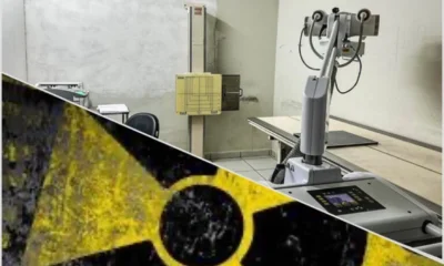 Imagem do hospital de Sena Madureira com montagem de imagem da internet