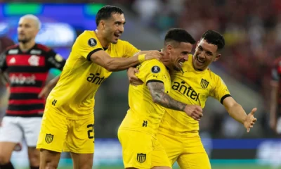 Penarol-Flamengo-Libertadores-e1726788026199 Peñarol vence Flamengo no Maracanã • Ruano Carneiro/Getty Images