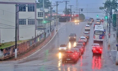 Foto: chuva na avenida Ceará, em Rio Branco I Whidy Melo/ac24horas