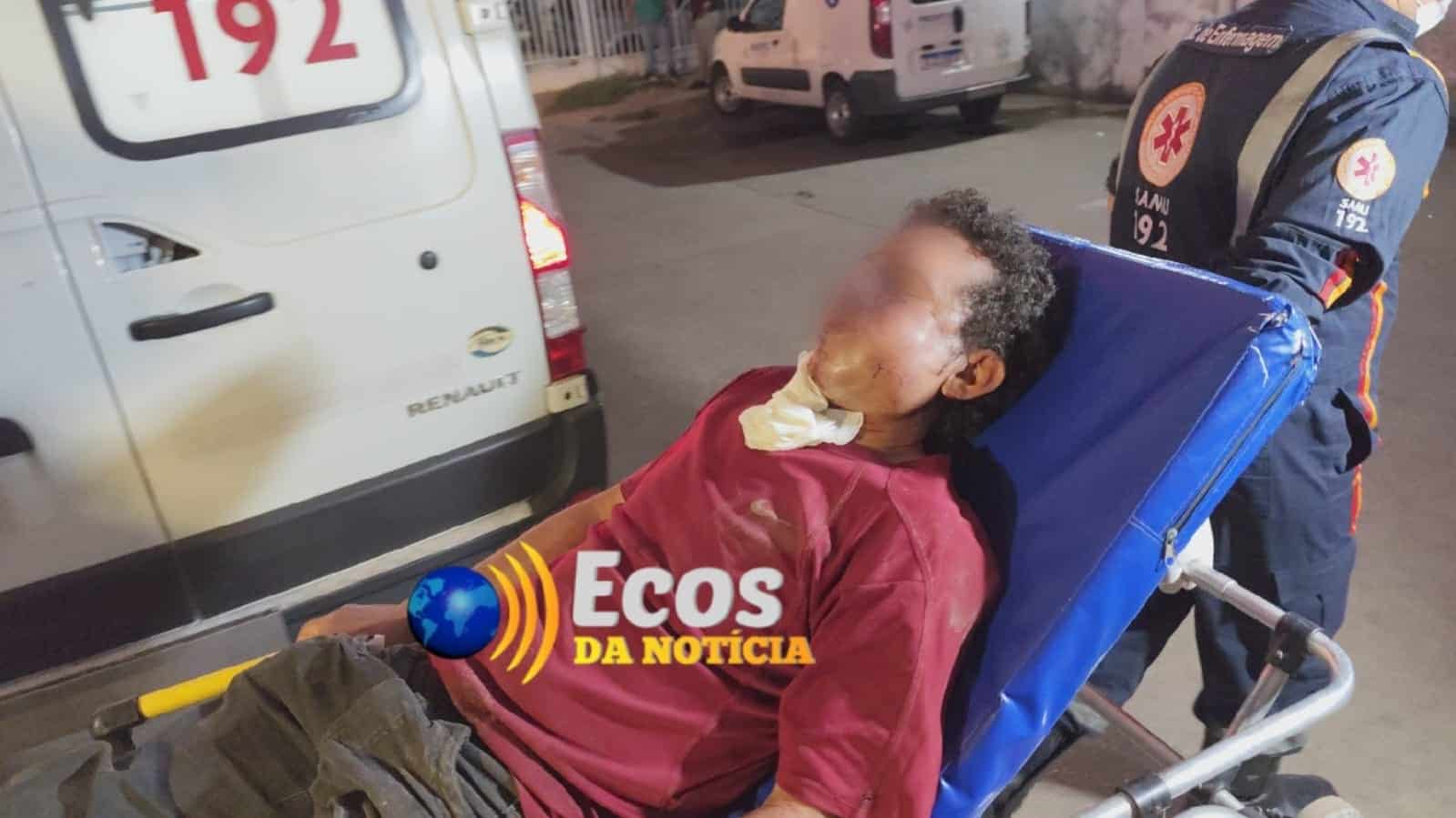 Homem é brutalmente agredido com ripa e roubado durante assalto em Rio Branco