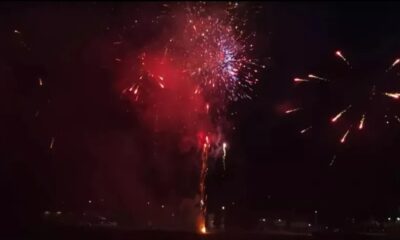 Multa para quem for pego usando fogos de artifício em eventos eleitorais pode chegar até R$ 25 mil — Foto: Murilo Lima/Rede Amazônica Acre