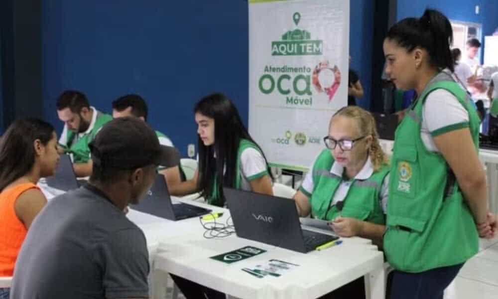 OCA Móvel utiliza salas das escolas e creches para prestar atendimentos à sociedade — Foto: Ludymila Maia/OCA