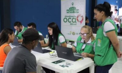 OCA Móvel utiliza salas das escolas e creches para prestar atendimentos à sociedade — Foto: Ludymila Maia/OCA