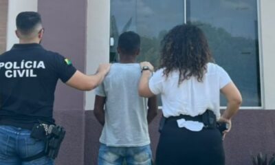 O homem preso será submetido a uma audiência de custódia, onde a Justiça avaliará a manutenção da prisão. Foto: cedida.