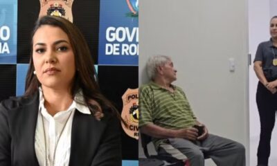 Gislayne Silva de Deus, de 36 anos, diz que prisão do assassino do pai 25 anos após o crime deixou família aliviada — Foto: Polícia Civil/Divulgação e reprodução