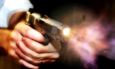 disparo de arma de fogo