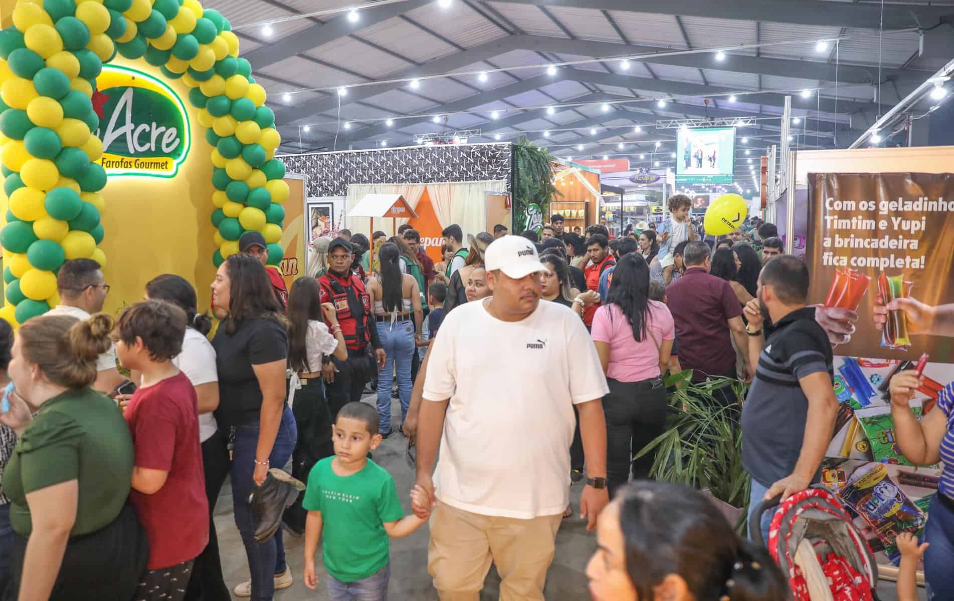 Setor industrial movimentou R$ 64 milhões em negócios na Expoacre 2024