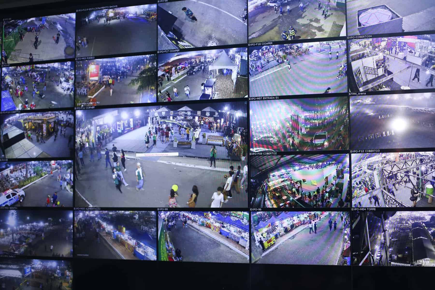 Expoacre conta com mais de 30 câmeras de videomonitoramento em todo o circuito da festa