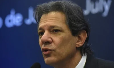 tagreuters.com2024binary_LYNXMPEK7C0QU-BASEIMAGE Ministro da Fazenda, Fernando Haddad • Ministro da Fazenda, Fernando Haddad, em evento do G20 no Rio de Janeiro26/07/2024REUTERS/Tita Barros