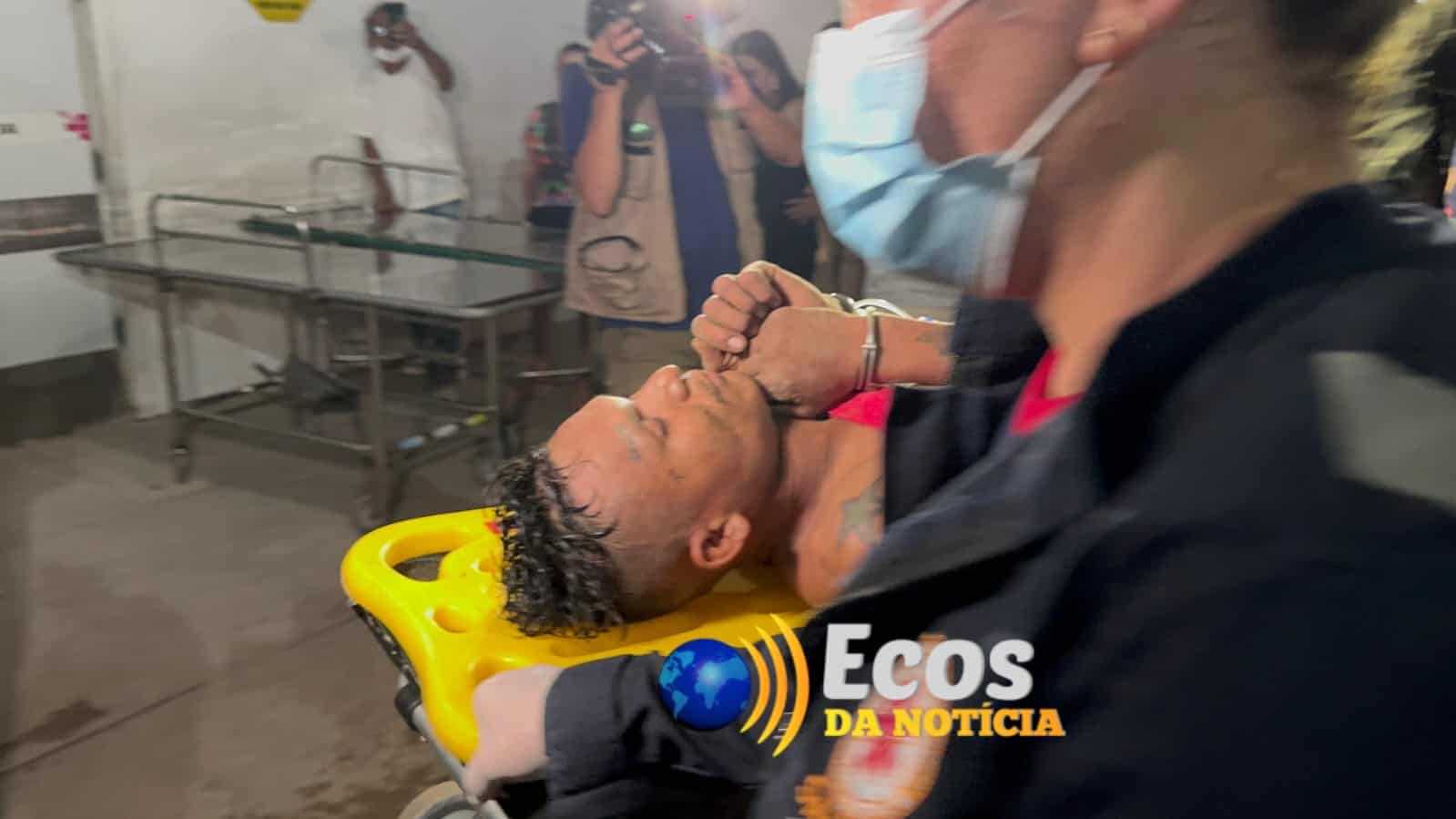 Homem acusado de esfaquear vítima no Esperança é baleado e preso pela PM em Rio Branco