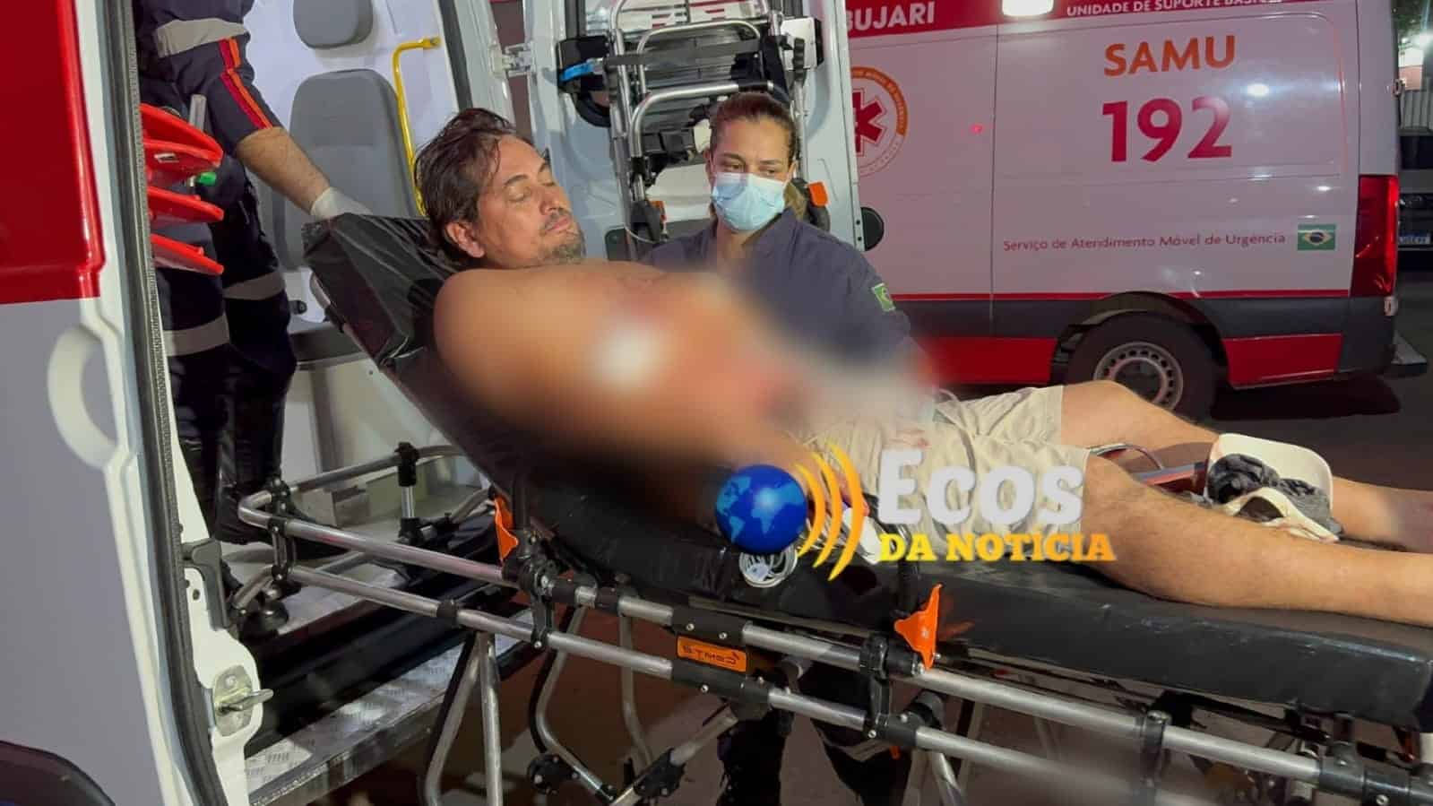 Homem é esfaqueado por desconhecido após brincadeira com cunhado no bairro Esperança, em Rio Branco