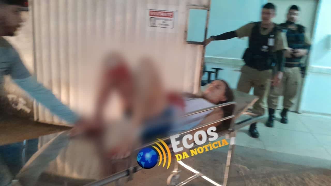 Jovem é esfaqueada pelo padrasto após discussão sobre som alto