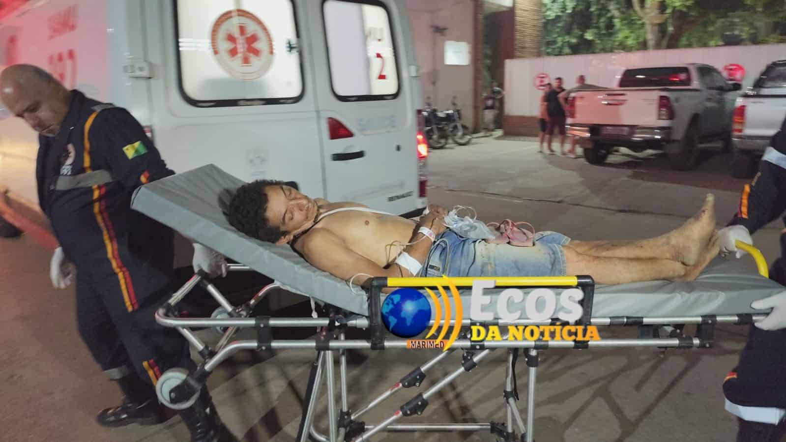 Catador de latinhas é agredido e ferido com golpe de enxada no estacionamento da Expoacre, em Rio Branco