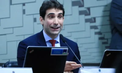 Diretor de Política Monetária do Banco Central, Gabríel Galípolo, fala em comissão no Senado Federal 04/07/2023 Lula Marques/ Agência Brasil/Distribuição via REUTERS