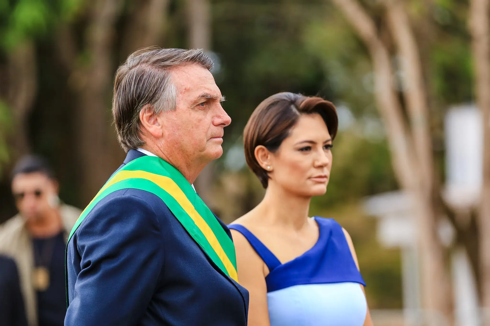 Bolsonaro diz que não quer Michelle na política, mas que ela cogita disputar Senado