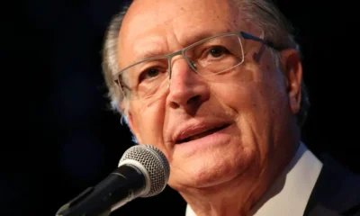 O vice-presidente Geraldo Alckmin (PSB), no CCBB, em Brasília (Foto: Fabio Rodrigues-Pozzebom/ Agência Brasil)