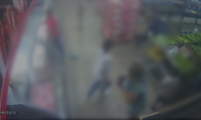 Açougueiro, de 25 anos, foi preso, na última sexta-feira (25), após esfaquear um cliente dentro de um supermercado por conta de uma discussão, na Região Metropolitana de Goiânia • Polícia Civil de Goiás