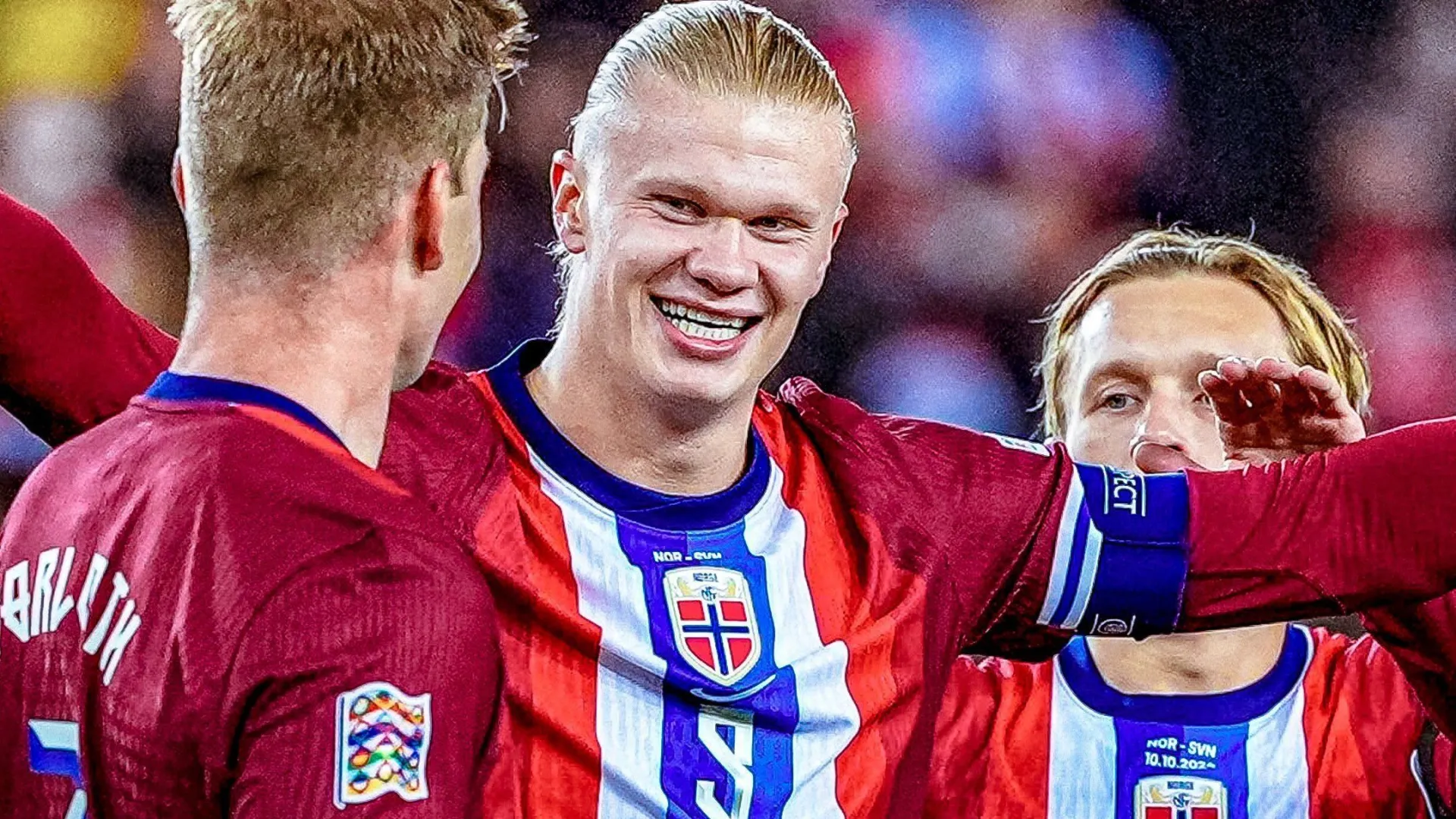 Erling Haaland se torna o maior artilheiro da Noruega após vitória sobre a Eslovênia