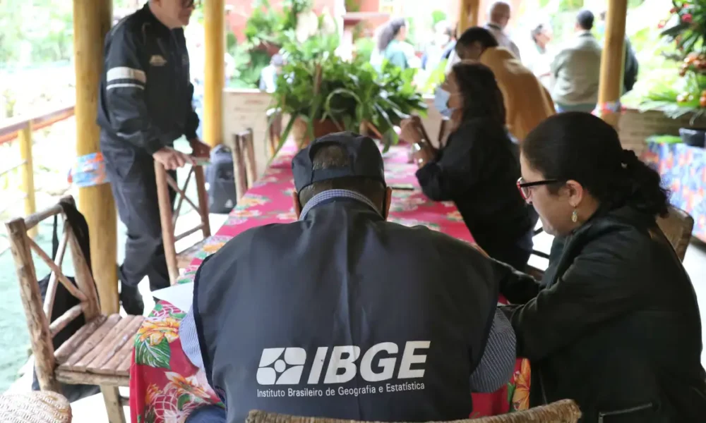 Funcionários do IBGE (Tânia Rêgo/Agência Brasil)