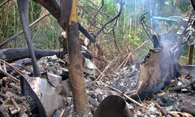 Foto: Um dia após acidente, fumaça ainda era visível I Whidy Melo/ac24horas