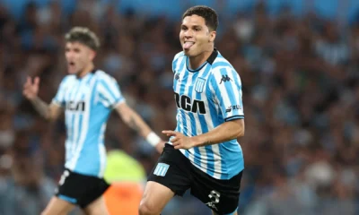 Quintero-Racing-Sula-e1730424814319 Quintero fez dois gols e virou contra o Corinthians • Divulgação / SudamericanaBR