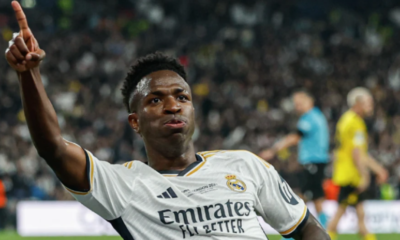 Vini-Jr.-e-favorito-para-a-Bola-de-Ouro favorito para a Bola de Ouro • Reprodução / X