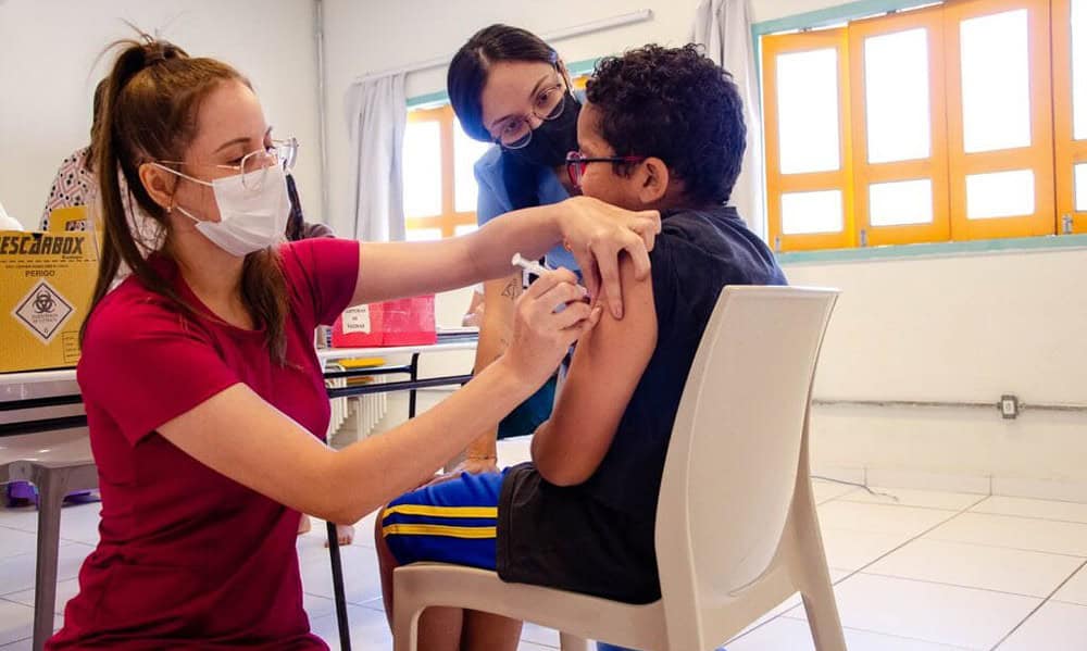 Campanha tem como objetivo proteger a população e garantir uma ampla cobertura vacinal, especialmente nos grupos prioritários. Foto: Luan Martins/Sesacre