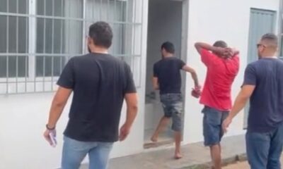 Os presos foram encaminhados para a Delegacia Flagrantes (Defla) para os procedimentos legais. Foto: cedida.