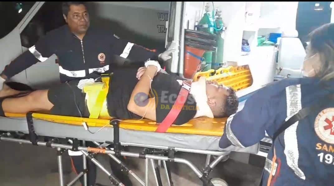 Colisão entre duas motos deixa homem ferido em Rio Branco