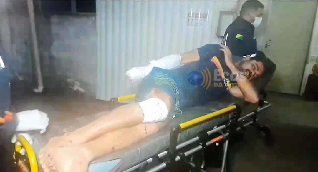 Acidente de moto deixa homem ferido em bairro de Rio Branco