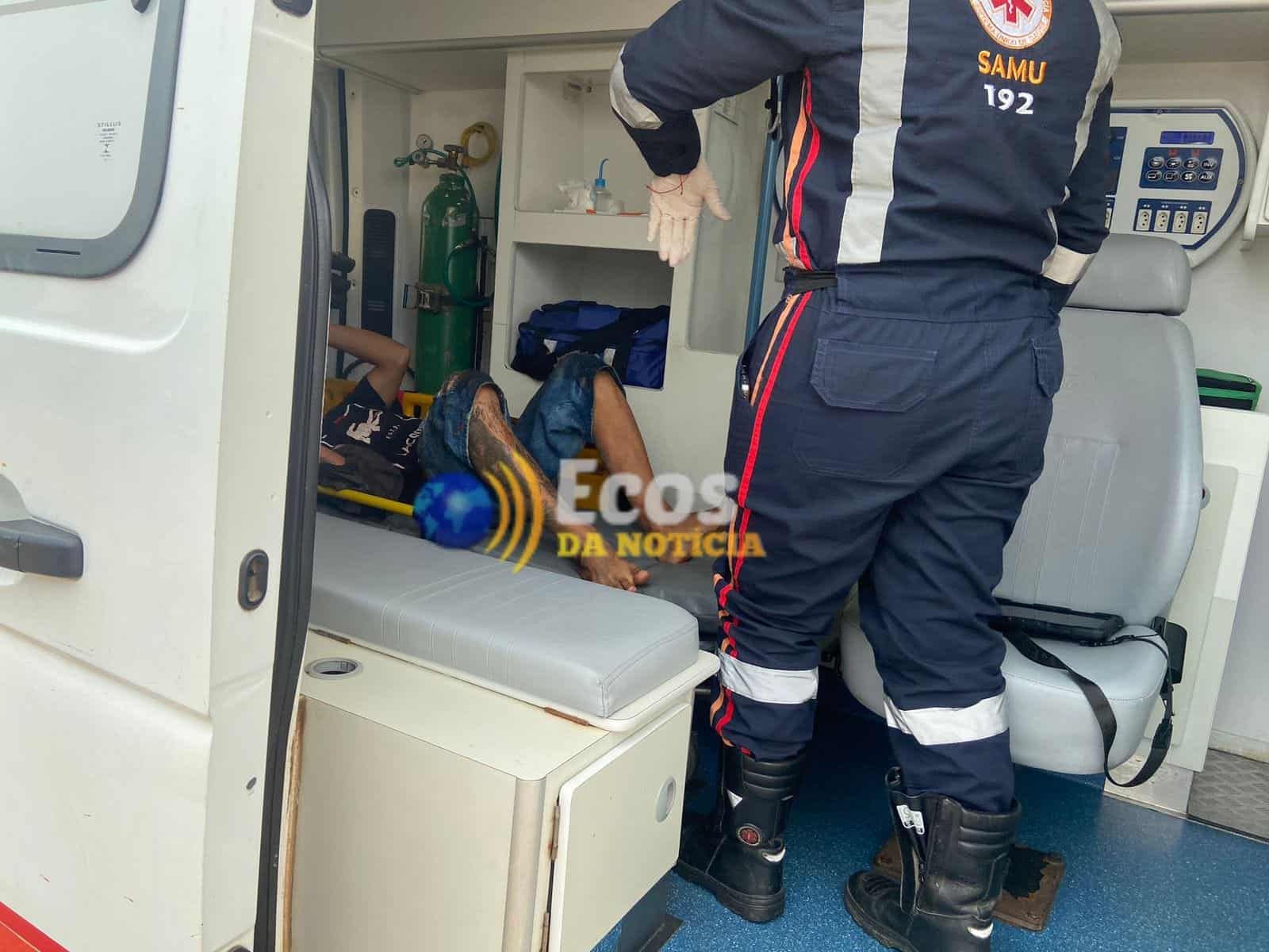 Homem é esfaqueado pelo cunhado durante confraternização familiar