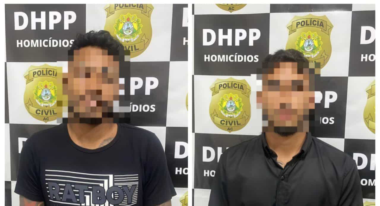 Polícia Civil do Acre captura dois suspeitos envolvidos na morte do empresário, em Rio Branco