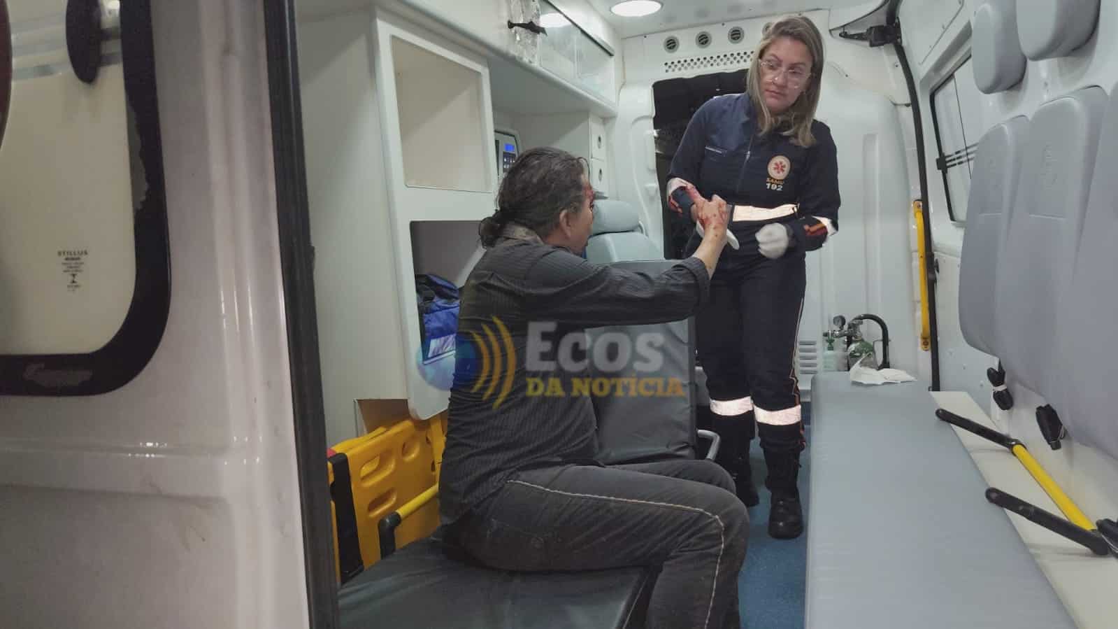 Professor é agredido com tijolada e roubado no Centro de Rio Branco