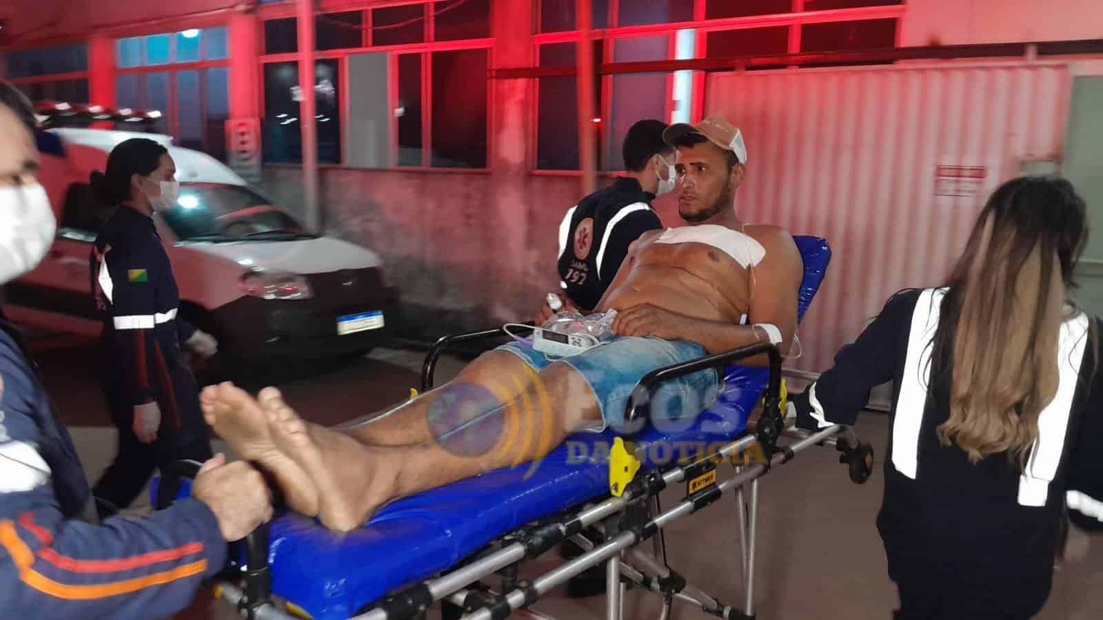 Discussão entre casal por ciúmes termina com facada no peito no Segundo Distrito de Rio Branco