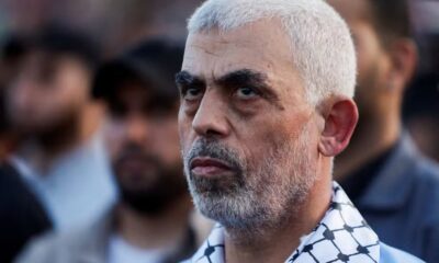 Yahya Sinwar, líder do Hamas, que controla a Faixa de Gaza — Foto: REUTERS/Mohammed Salem/File Photo
