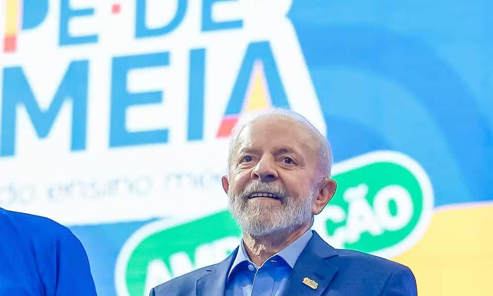 WhatsApp Image 2024-10-20 at 14.02.50 Presidente Lula durante a cerimônia de anúncios para Educação na Bahia. — Foto: Ricardo Stuckert / Presidência da República